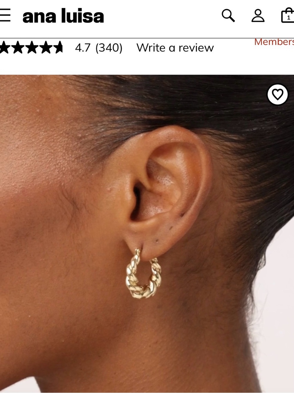 Ana Luisa Paris Earrings